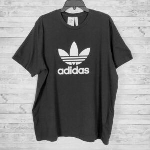 Adidas Mens Short Sleeved Tee XL Black White 869